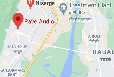 Rave Audio store location map