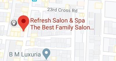 Refresh Salon and Spa store location map