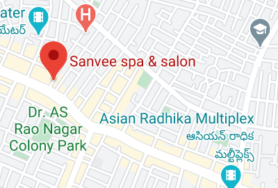 Sanvee Spa and Salon store location map