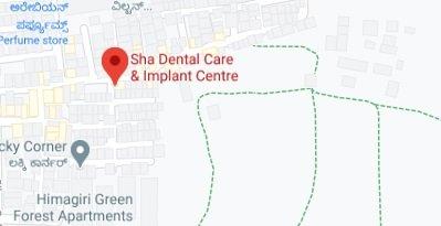 Sha Dental Care and Implant Centre store location map