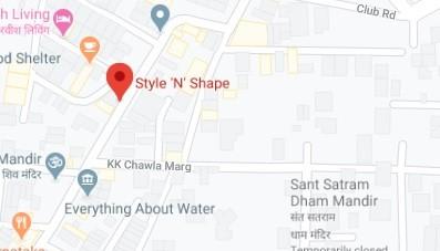 Style N Shape Unisex Salon store location map