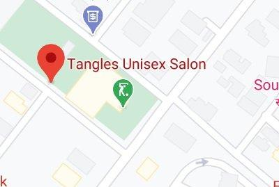 Tangles Salon store location map