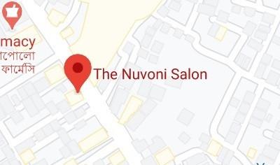 The Nuvoni Family Salon store location map