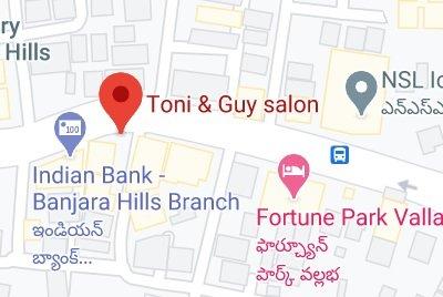 Toni and Guy store location map