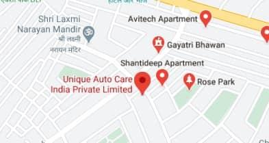 Unique Auto Care store location map