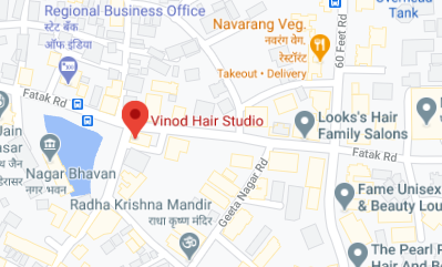 Vinod Hair Studio and Academy store location map
