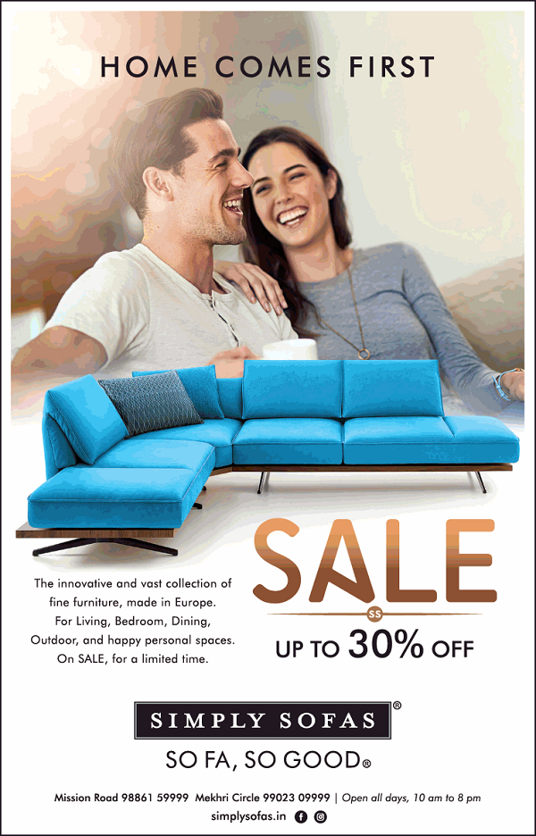 Simply Sofas Bangalore Sofas Stores Sale Offers Discounts Numbers 2021