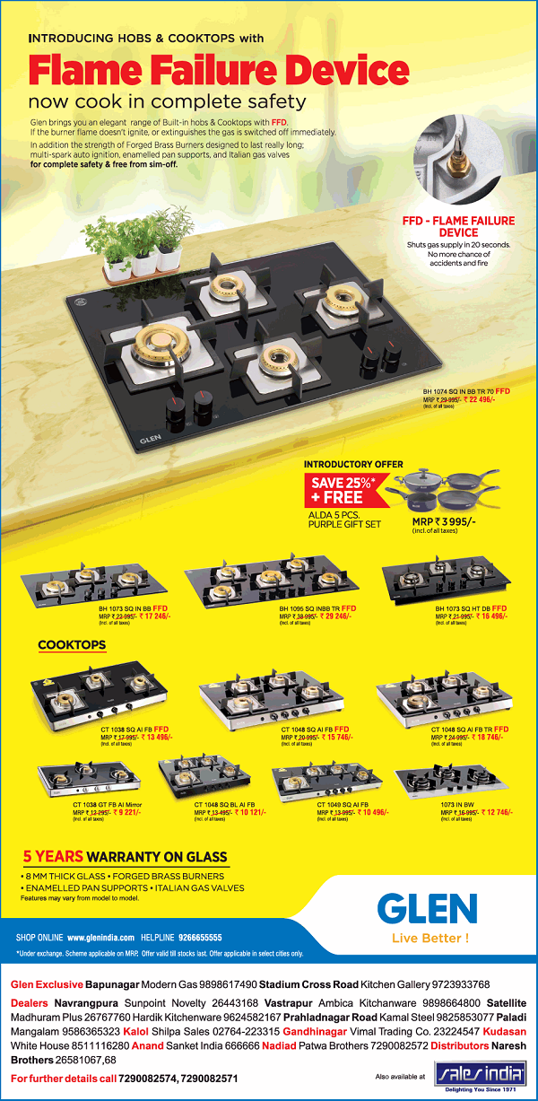 Glen Ahmedabad Kitchen Appliances Stores Sales Offers Discounts Number 2020