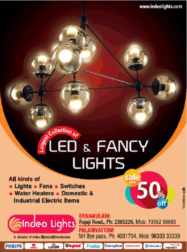 Indeo Lights Kochi Lighting Stores Sales Offers Discounts Numbers 2020