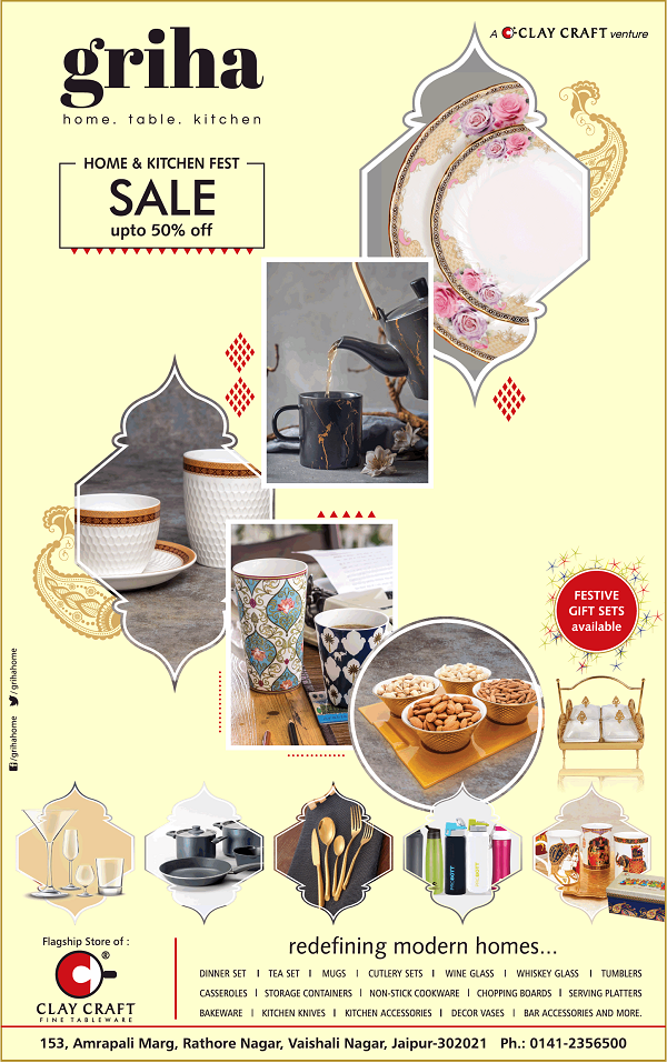 Griha Jaipur Cutlery Stores Sales Offers Numbers Discounts 2020