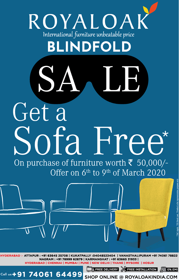 Royal Oak Hyderabad Furniture Stores Sales Offers Numbers Discounts 2020
