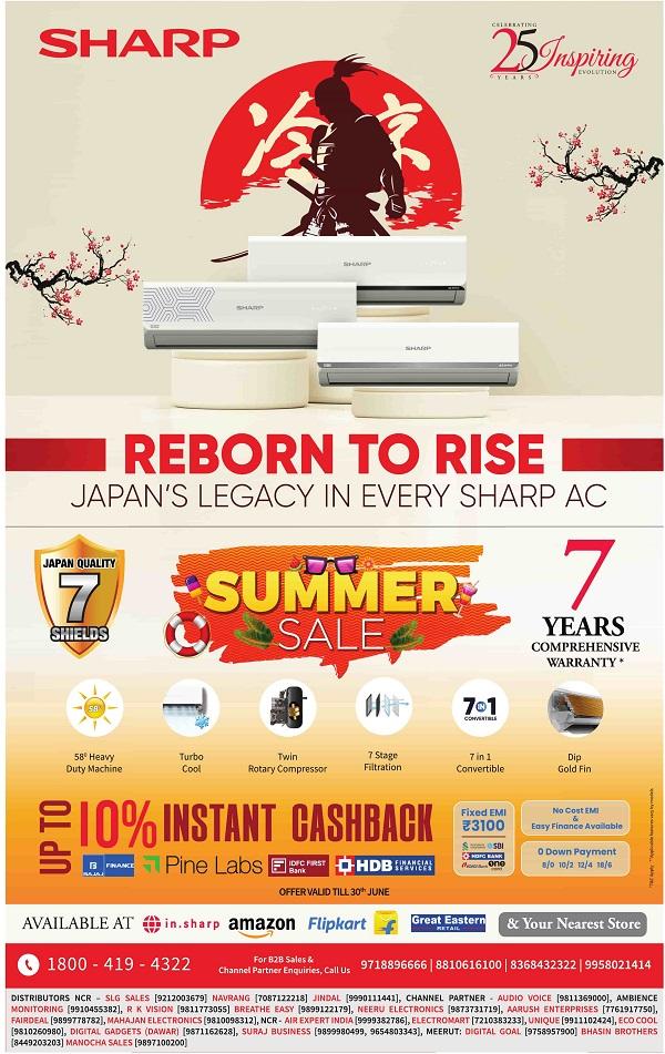 Sharp offers India