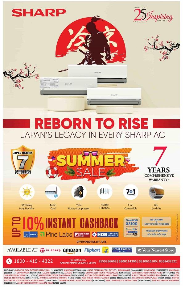 Sharp offers India