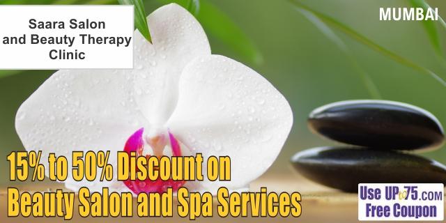 Saara Salon and Beauty Therapy Clinic Mumbai Discounts 