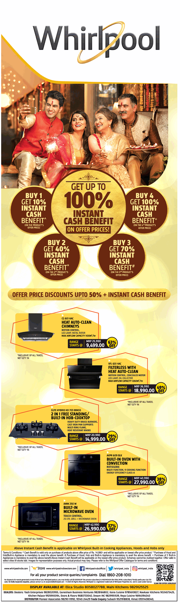 Whirlpool Jaipur Kitchen Appliances Stores Sale Offers Numbers