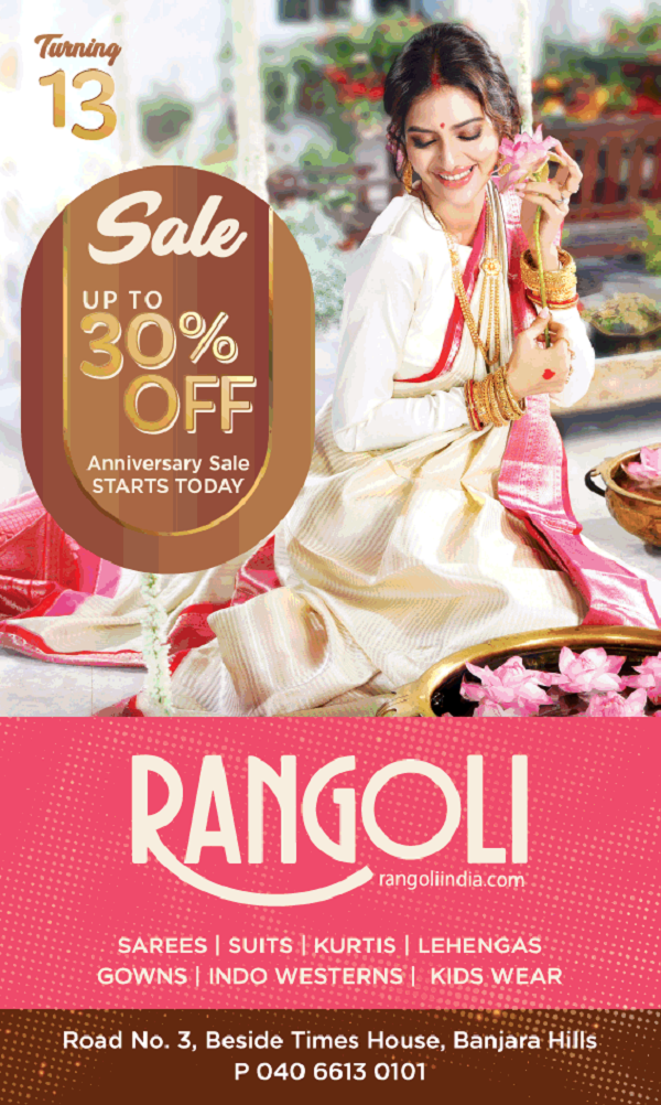 Rangoli Hyderabad Women Clothing Stores Sales Offers Numbers 2021