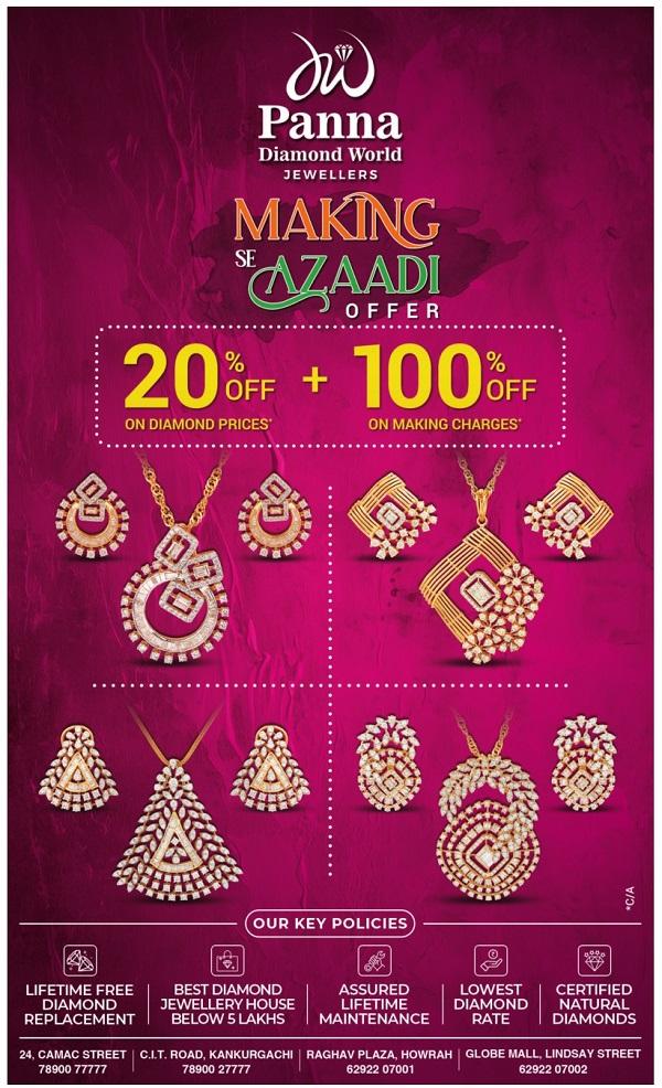 Panna Diamond Kolkata Jewellery Stores Sale Offers Numbers Discounts