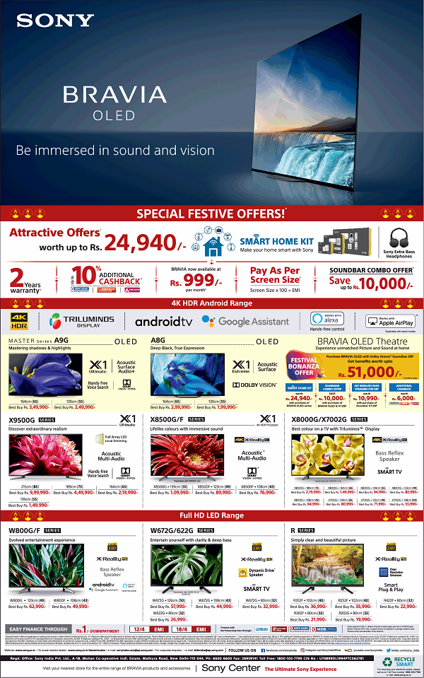 Sony Center Ahmedabad Electronics Stores Sales Offers Numbers Discount 2021