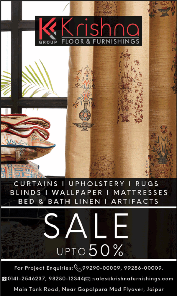 Krishna Floor and Furnishings Jaipur Stores Sales Offers Numbers
