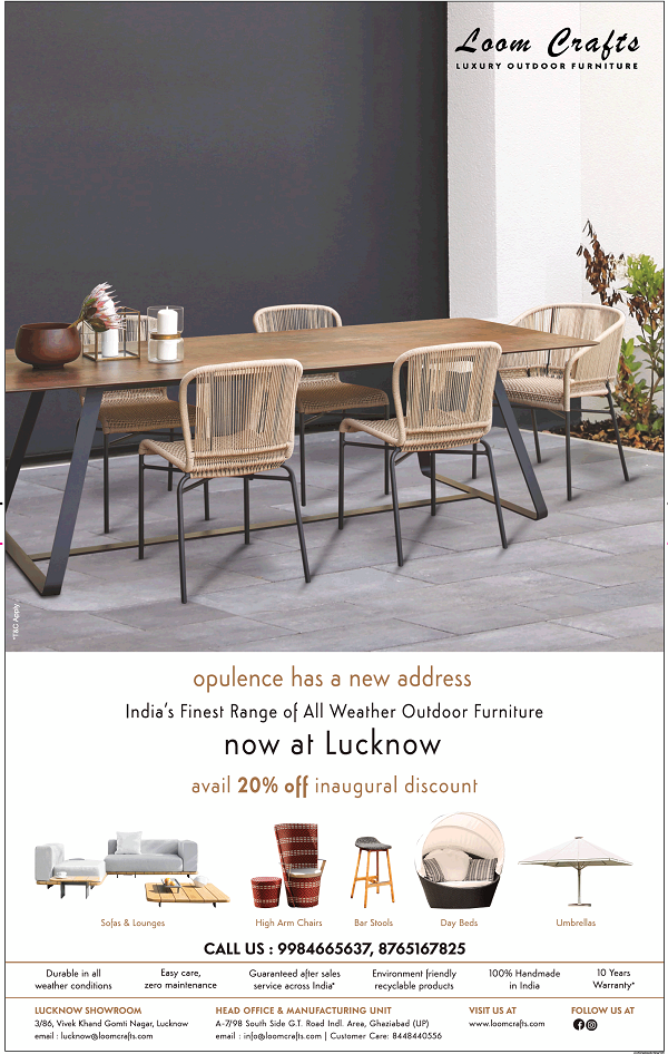 Loom Crafts Lucknow Furniture Sofas Sale Stores Offers Numbers 2021