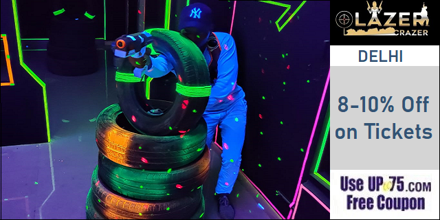 Lazer Crazer Hauz Khas Delhi Laser Tag Game Ticket Offers Price Rate 2021