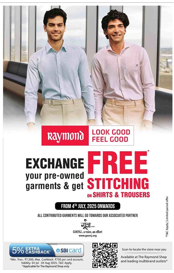 The Raymond Shop offers India