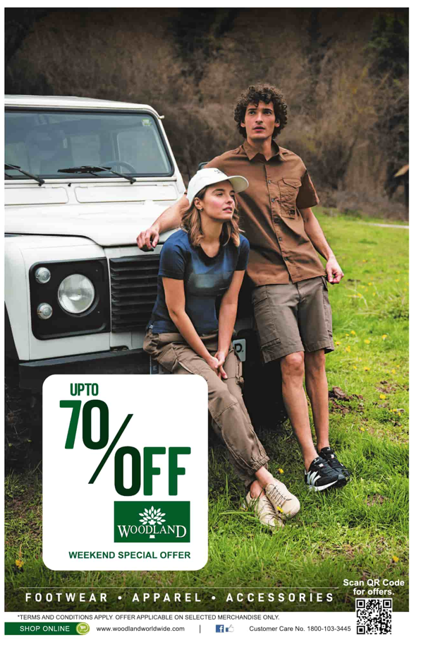 Woodland offers India