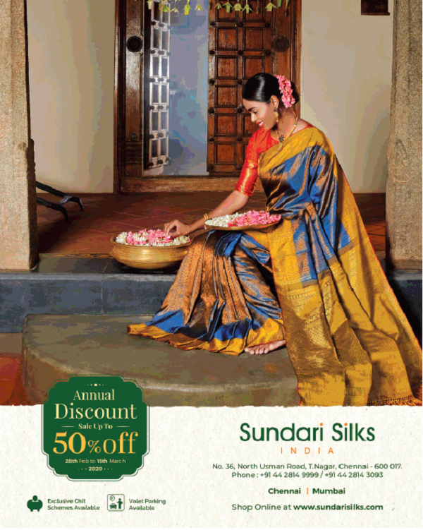 Sundari Silks Chennai Sarees Stores Sales Offers Discounts Numbers 2021
