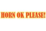 Horn Ok Please