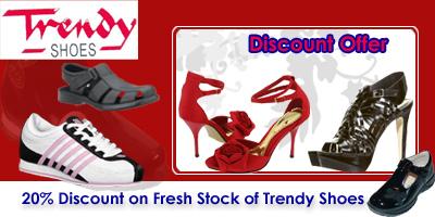 Trendy Shoes offers India