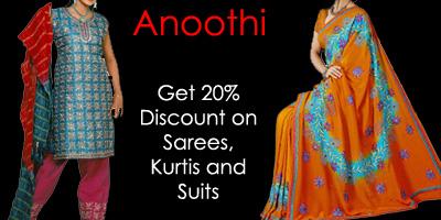 Anoothi offers India