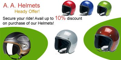 A A Helmets offers India