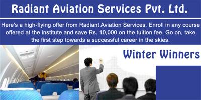 Radiant Aviation Services Pvt Ltd offers India