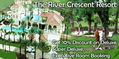 The River Crescent Resort offers India