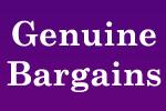 Genuine Bargains